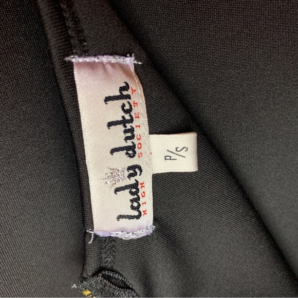 Lady Dutch black dress - Picture 4 of 5